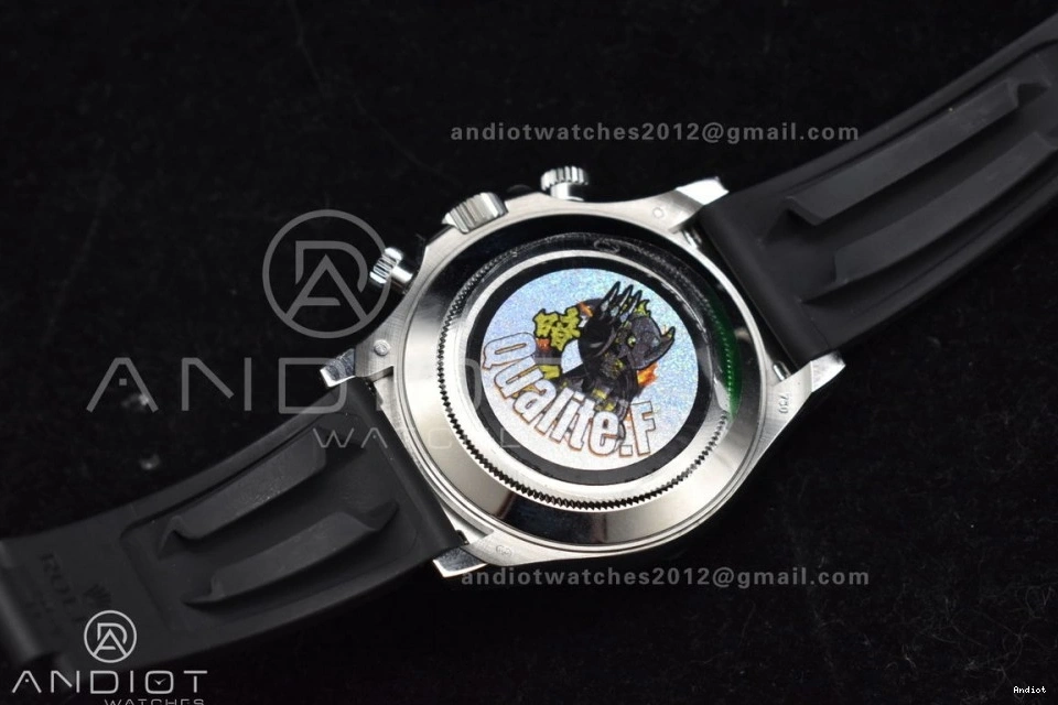 on SA4130 Rubber Strap 116519 Edition QF Daytona Gray Dial Best 1:1 Oysterflex 1110